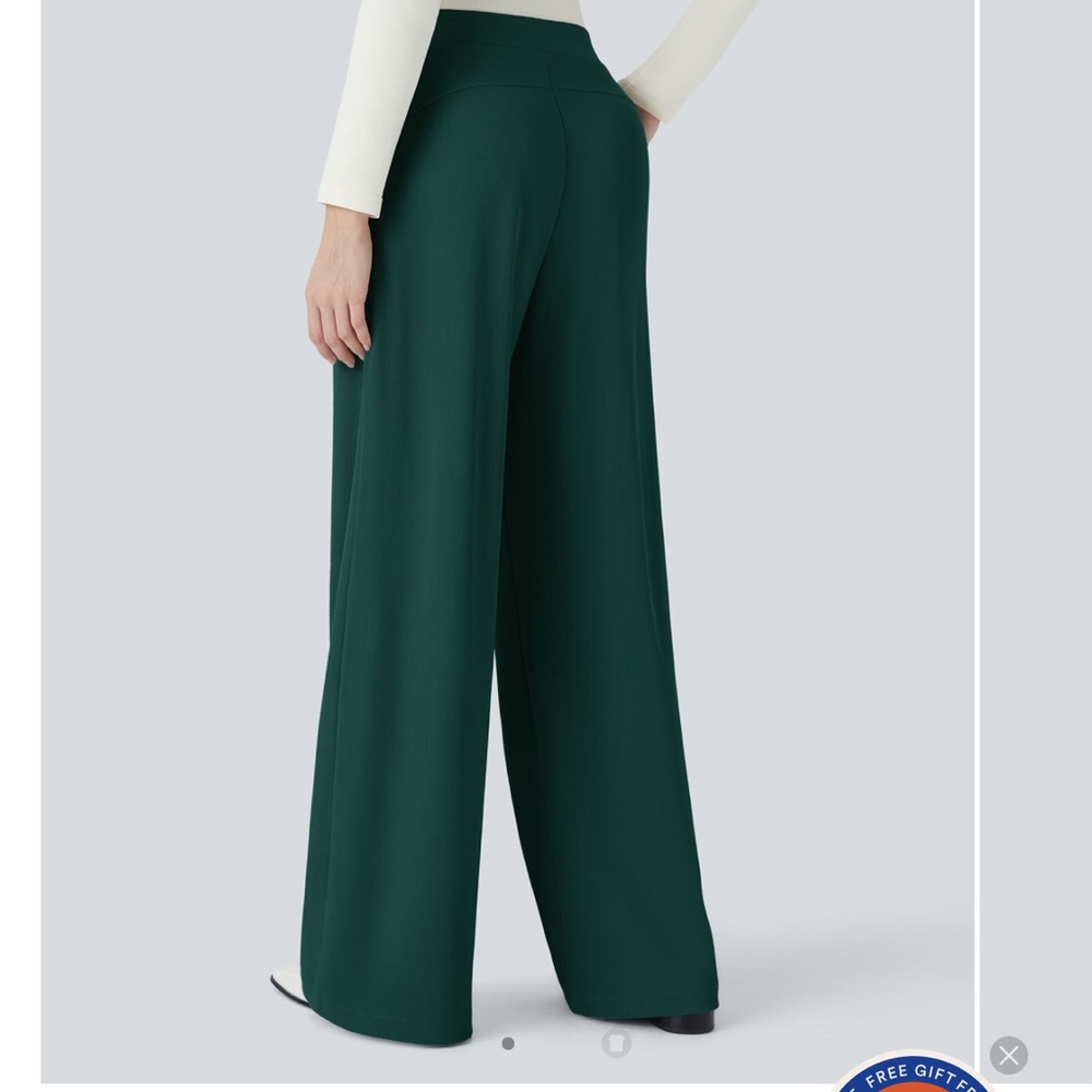 Halara Flex™ High Waisted Body Sculpt Waist-Slimming Side Pocket Wide pant